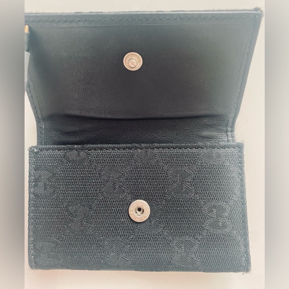 GUCCI CANVAS KEY CASE IN BLACK - Picture 2 of 4